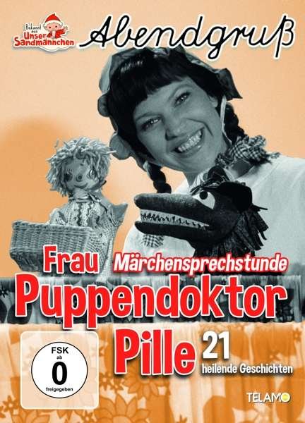 Cover for UNSER SANDMÄNNCHEN-ABENDGRUß · Frau Puppendoktor Pille:märchensprechstunde (DVD) (2019)