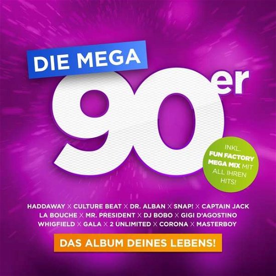Die Mega 90er - Das Album Deine - V/A - Boeken - CONTROL - 4251603211096 - 22 februari 2019