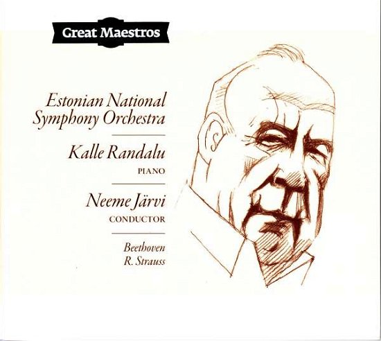Beethoven & Strauss: Piano Concertos - Beethoven / Strauss / Randalu / Jarvi - Musiikki - ERP - 4742229005096 - perjantai 30. syyskuuta 2016