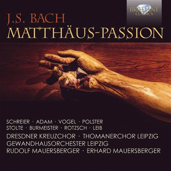 Cover for Bach,j.s. / Dresdner Kreutzchor / Thomanerchor · St. Matthew Passion (CD) (2015)