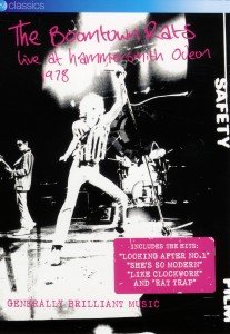 Cover for Boomtown Rats · Live at Hammersmith Odeon 1978 (DVD) (2019)