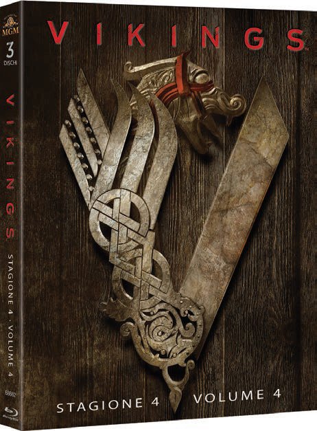 Cover for Cast · Vikings Stg.4 V.1 (box 3 Br) (Blu-ray)