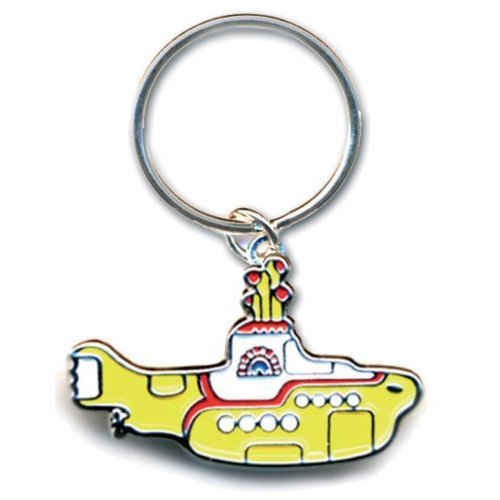 The Beatles Keychain: The Yellow Submarine (Enamel In-fill) - The Beatles - Merchandise - MERCHANDISING - 5055295303096 - October 21, 2014