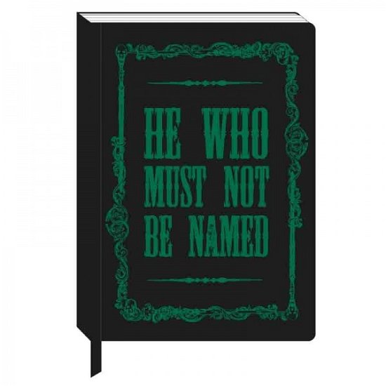 Voldemort A5 Notebook - Harry Potter - Books - HALF MOON BAY - 5055453448096 - 