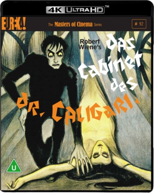 Das Cabinet Des Dr Caligari - DAS CABINET DES DR. CALIGAR MOC Standard Edition UHD - Filmes - Eureka - 5060000705096 - 13 de novembro de 2023