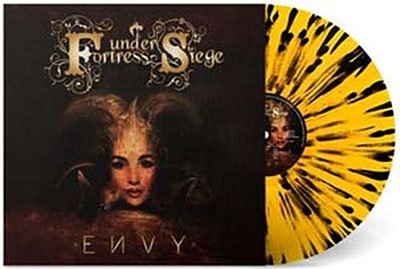Cover for Fortress Under Seige · Envy (Black / Yellow Splatter Vinyl) (LP) (2023)