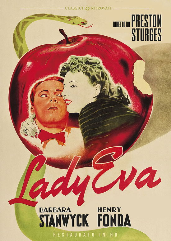 Cover for Lady Eva (Restaurato in Hd) (DVD) (2020)