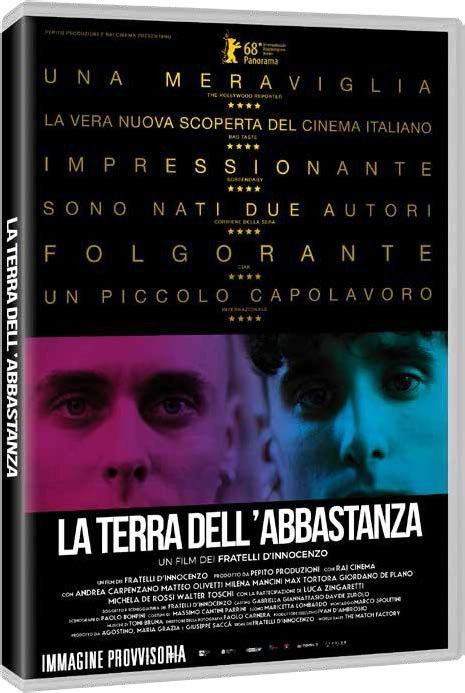 Cover for Terra Dell'abbastanza (La) (Blu-Ray) (2018)