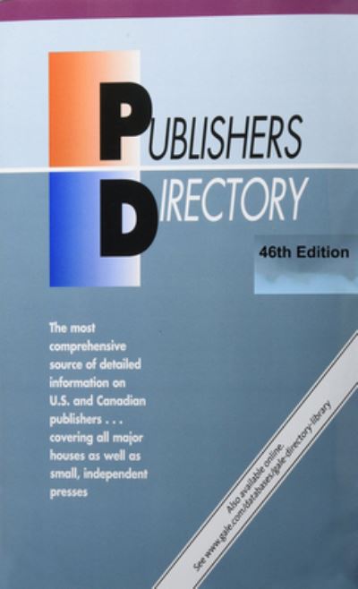 Cover for Gale Research Inc · Publishers Directory (Paperback Book) (2021)