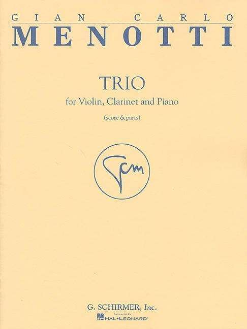Menotti Trio Vlncltpf Scpts -  - Andet - OMNIBUS PRESS - 9780634013096 - 1. juni 2001