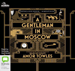 Cover for Amor Towles · A Gentleman in Moscow (Hörbok (CD)) [Unabridged edition] (2019)