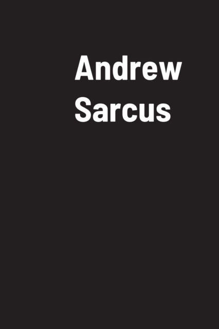 Cover for John Parker · Andrew Sarcus (Paperback Book) (2014)