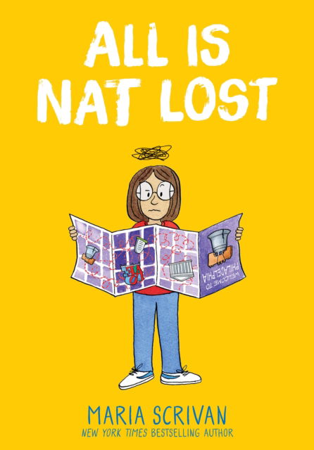 All is Nat Lost: A Graphic Novel (Nat Enough #5) - Maria Scrivan - Książki - Scholastic Inc. - 9781338891096 - 5 marca 2024