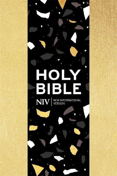 Cover for New International Version · NIV Pocket Gold Terrazzo Soft-tone Bible with Zip (Pocketbok) (2019)