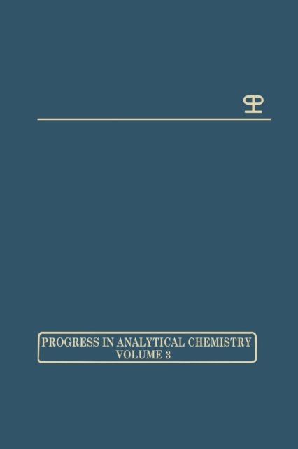 Cover for K M Earle · X-Ray and Electron Probe Analysis in Biomedical Research - Progress in Analytical Chemistry (Pocketbok) [Softcover reprint of the original 1st ed. 1969 edition] (2013)