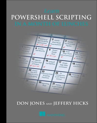 Cover for Don Jones · Learn PowerShell Scripting in a Month of Lunches (Taschenbuch) (2017)