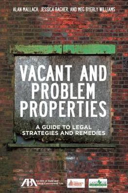 Cover for Alan Mallach · Vacant and Problem Properties (Paperback Book) (2020)