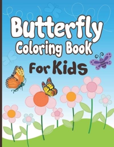 Cover for Arsha Publication · Butterfly Coloring Book for Kids (Paperback Book) (2019)