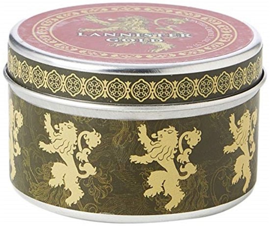 Game of Thrones: House Lannister Scented Candle: Small, Cinnamon - Insight Editions - Books - Insight Editions - 9781682983096 - October 16, 2018
