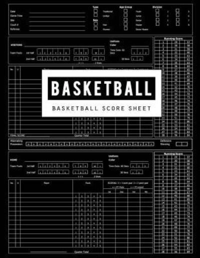 Cover for Bg Publishing · Basketball Score Sheet (Paperback Book) (2018)