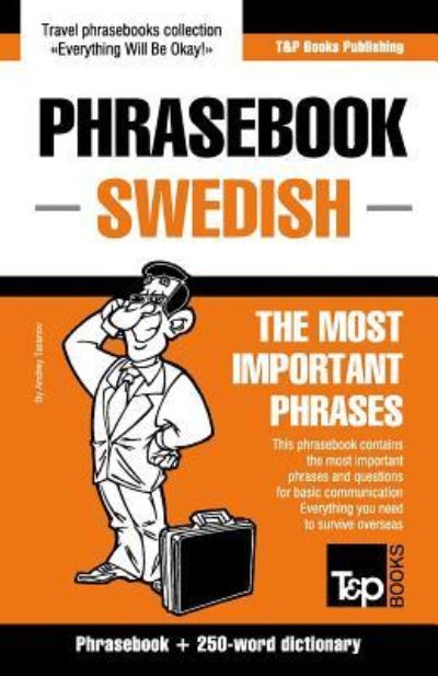 Cover for Andrey Taranov · English-Swedish phrasebook and 250-word mini dictionary - American English Collection (Paperback Book) (2016)