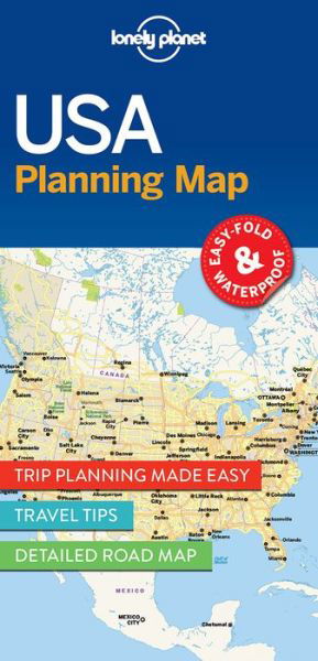 Lonely Planet USA Planning Map - Map - Lonely Planet - Boeken - Lonely Planet Global Limited - 9781786579096 - 9 juni 2017