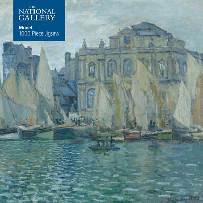 Adult Jigsaw Puzzle National Gallery: Monet: The Museum at Le Havre: 1000-piece Jigsaw Puzzles - 1000-piece Jigsaw Puzzles -  - Brætspil - Flame Tree Publishing - 9781787556096 - 10. april 2019