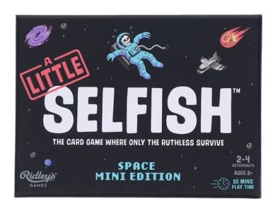 Little Selfish: Space Mini Edition - Ridley's Games - Brettspill - Chronicle Books - 9781797229096 - 8. februar 2024