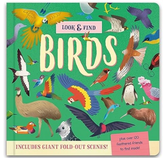 Look & Find: Birds - Nature Look & Find Board Books - Laura Chamberlain - Kirjat - North Parade Publishing - 9781839237096 - lauantai 15. huhtikuuta 2023