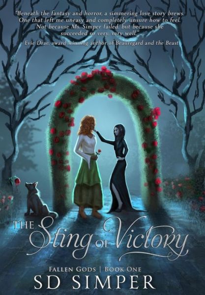 Cover for S D Simper · The Sting of Victory: A Dark Lesbian Fantasy Romance - Fallen Gods (Hardcover Book) (2020)