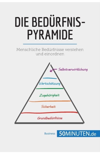 Die Bedurfnispyramide - 50minuten - Bücher - 50minuten.de - 9782808009096 - 31. Mai 2018