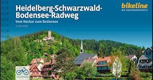 Cover for Esterbauer Verlag · Heidelberg - Schwarzwald - Bodensee Radweg - Radtourenbucher (Spiral Book) (2024)