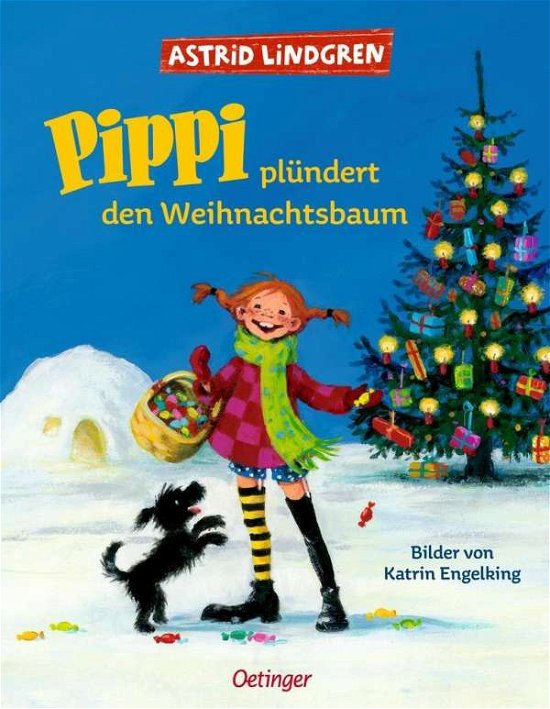 Cover for Lindgren · Pippi plündert den Weihnachtsb (Buch)