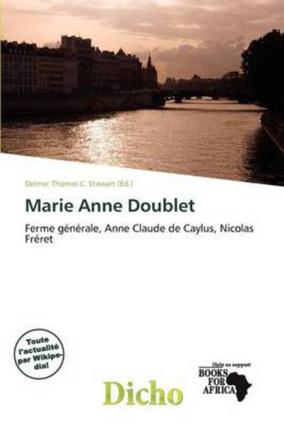 Cover for Delmar Thomas C Stawart · Marie Anne Doublet (Book) (2011)