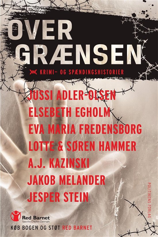 Cover for Diverse forfattere · Over grænsen (Sewn Spine Book) [1. Painos] (2016)