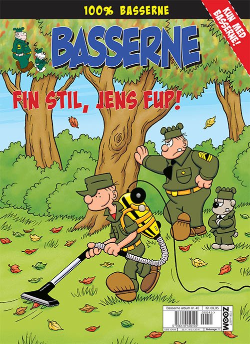 Cover for Mort Walker · Basserne -  Fin stil, Jens Fup (Taschenbuch) [1. Ausgabe] (2019)