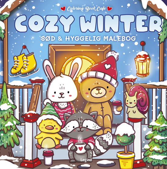 Cover for Coloring Book Cafe · Cozy Coloring: Malebog: Cozy Winter - DeLuxe - Cozy Coloring (Paperback Bog) [1. udgave] (2025)