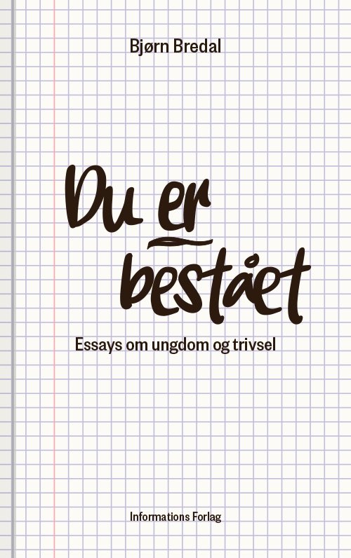 Cover for Bjørn Bredal · Du er bestået (Sewn Spine Book) [1.º edición] (2023)