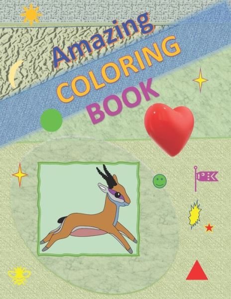 Cover for Dpt Trade · Amazing coloring book (Paperback Bog) (2020)