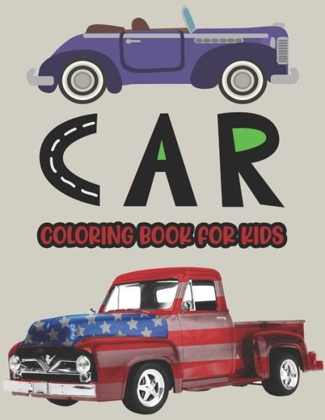Cover for Srct Publication · Car Coloring Book For Kids (Paperback Bog) (2020)