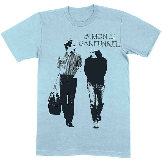 Cover for Simon &amp; Garfunkel · Simon &amp; Garfunkel Unisex T-Shirt: Walking (T-shirt)