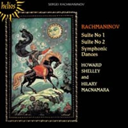 Cover for Howard Shelley  Hilary Macnama · Rachmaninov Music for Two Pia (CD) (2005)