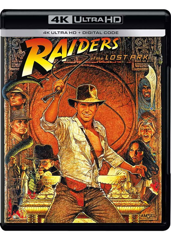 Cover for Indiana Jones &amp; the Raiders of the Lost Ark (4K UHD Blu-ray) (2022)