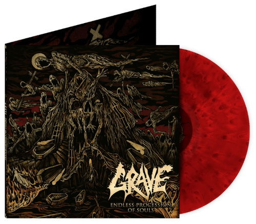 Endless Procession of Souls (Cloudy Red Vinyl LP) - Grave - Musiikki - Osmose Production - 0200000109097 - perjantai 14. huhtikuuta 2023