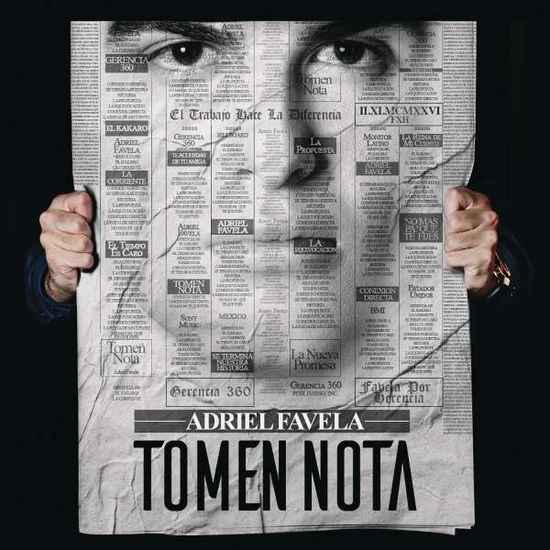 Cover for Adriel Favela · Tomen Nota (CD) (2015)