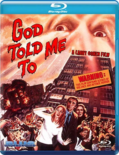 Cover for God Told Me to · God Told Me To (Usa Import) (Blu-Ray) (2015)