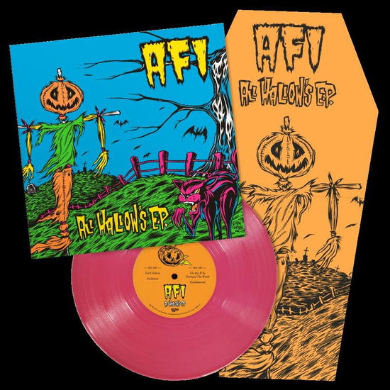 Cover for Afi · All Hallow's E.P. (10&quot;) [Coloured Vinyl edition] (2024)