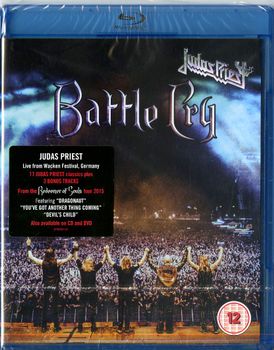 Battle Cry - Judas Priest - Películas - COLUMBIA - 0889853023097 - 1 de abril de 2016