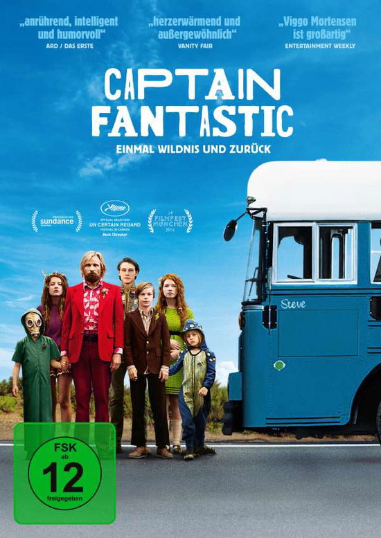 Cover for Captain Fantastic · Captain Fantastic - Einmal Wildnis Und Zurück (DVD) (2016)