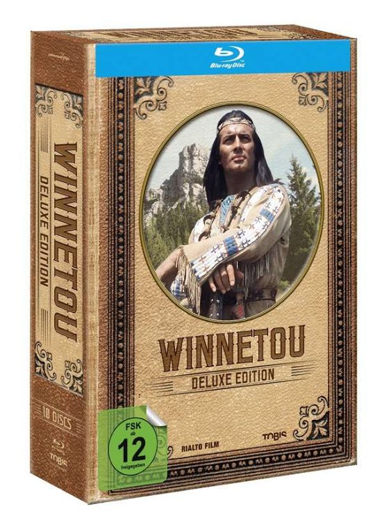 Cover for Winnetou Box Deluxe Edition BD (Blu-ray) [Deluxe edition] (2016)